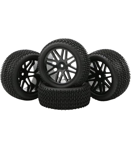 4 Pièces 58Mm Pneus 12Mm Roues Hexagonales Avec Éponge Pour 4 Pièces 58Mm Pneus 12Mm Roues Hexagonales Avec Éponge Pour