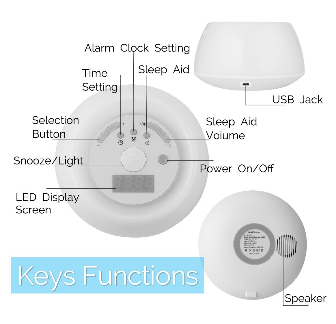 light up sound machine