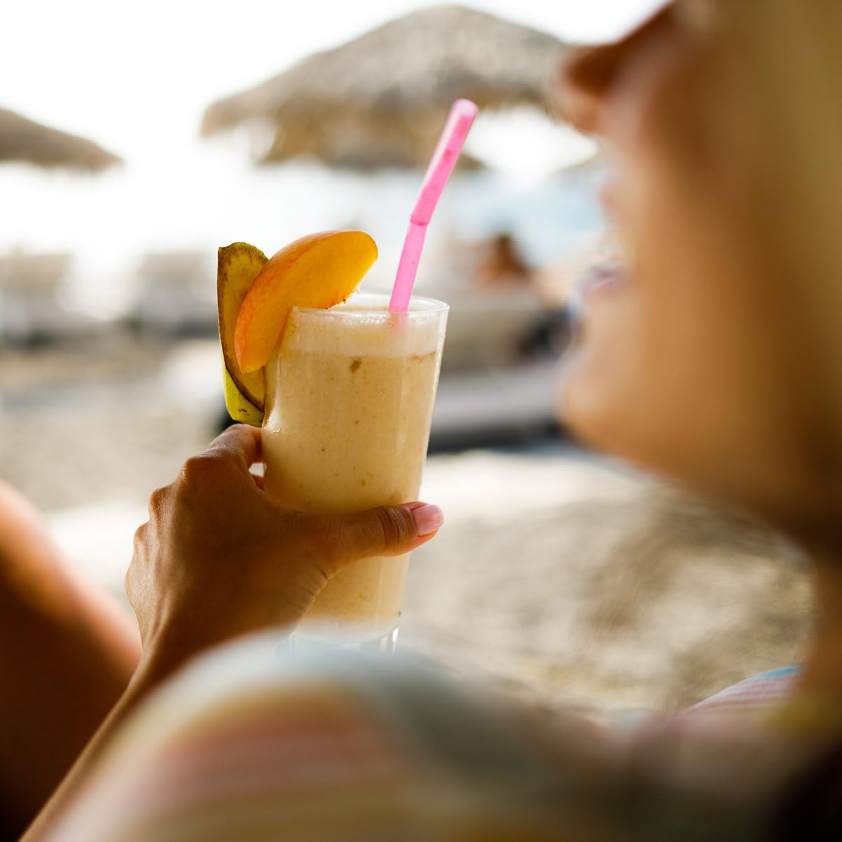 100 Count 100% Plant-Based Compostable Colorful Straws-KTOB Biodegradable Flexible PLA Drinking Straws-A Fantastic Eco Friendly Alternative to Disposable Plastic Bendable Plasticless Straws - Image 5