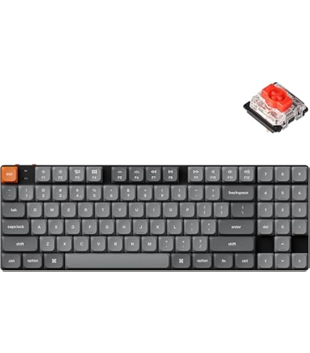 keychron k13 max とロープロsilent switch Amazon.com: Keychron K13 Max QMK/VIA Wireless Mechanical Keyboard