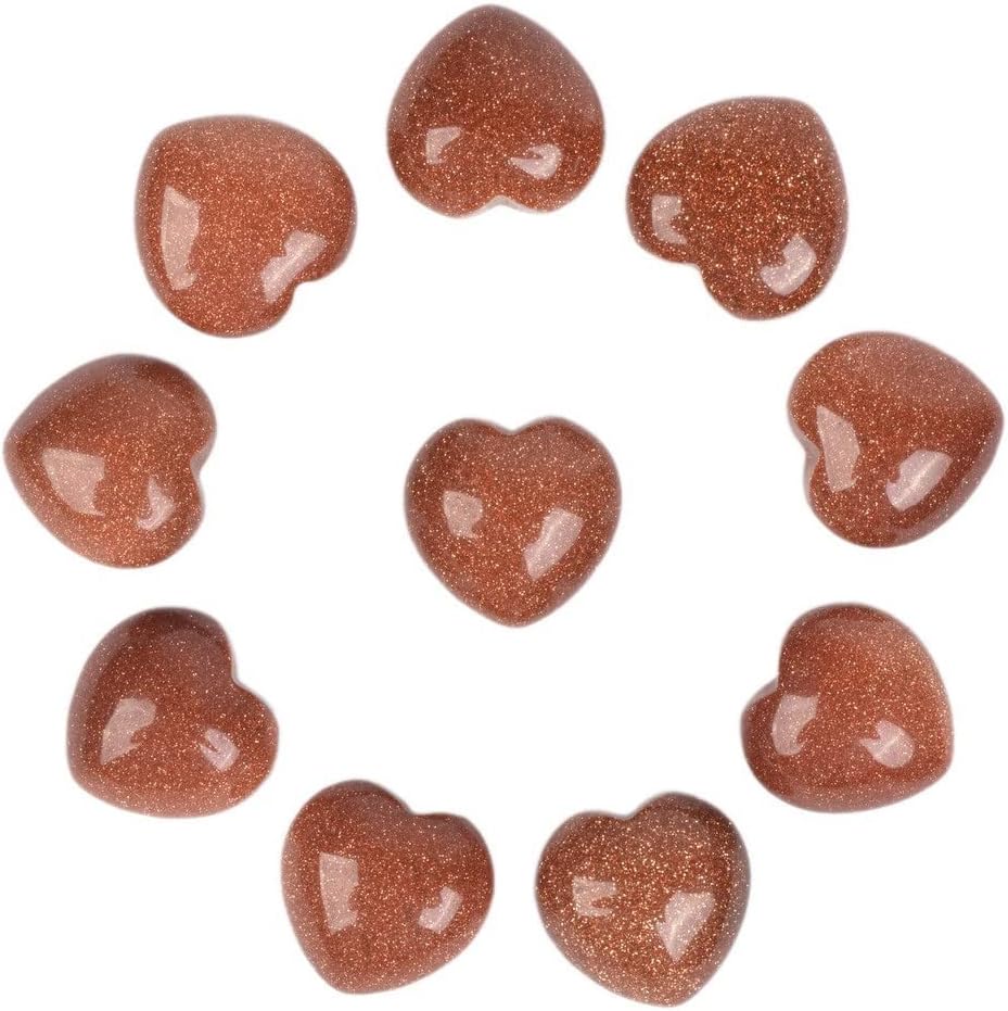 Indoor Fountains & Accessories - JUSTINSTONES Synthetic Goldstone Gemstone Healing Crystal 0.8