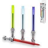 IQ LEGO Star Wars Lightsaber Gel Pen Set - Gel Pens (52875A) 4-Pack Collectible Pens
