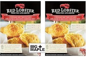 Cheddar Bay Biscuit Mix Bundle. Includes (2) Packages of Red Lobster Cheddar Bay Biscuit Mix (322g per box) – Makes 20 Biscui