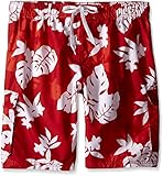 Kanu Surf Men's Big Voyage Extended Size Swim Trunks, Red, 3X