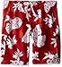 Kanu Surf Men's Big Voyage Extended Size Swim Trunks, Red, 3X