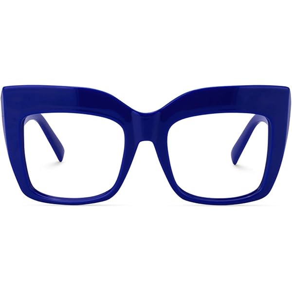 Zeelool Retro Oversized Thick Cat Eye Glasses Frame for Women