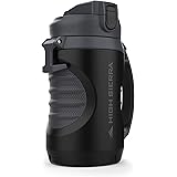 High Sierra - [BPA FREE 64 OZ Insulated Water Jug, [Silicone Spout – NO MORE TEETH BUMPS] Built-in Fence Anchor, Keeps Iced W