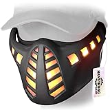 HANSTRONG GEAR LED Lighted Airsoft Half Face