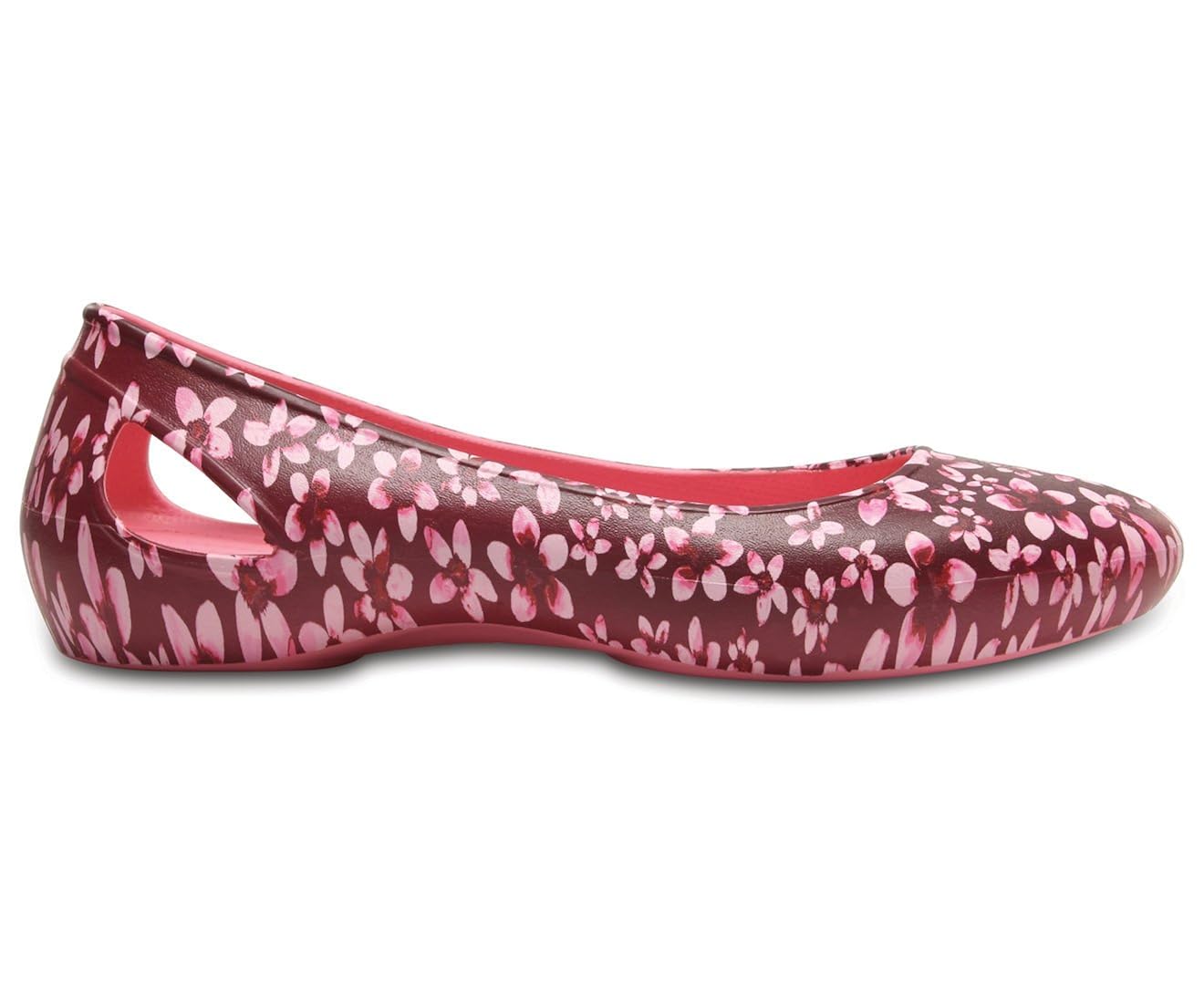 crocs women's croslite rubber ballet flats