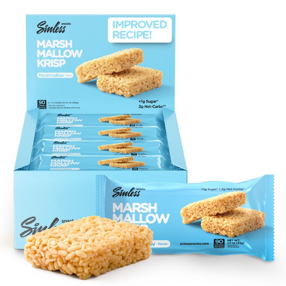 New Improved Recipe - Sinless Snacks Marsh Mallow