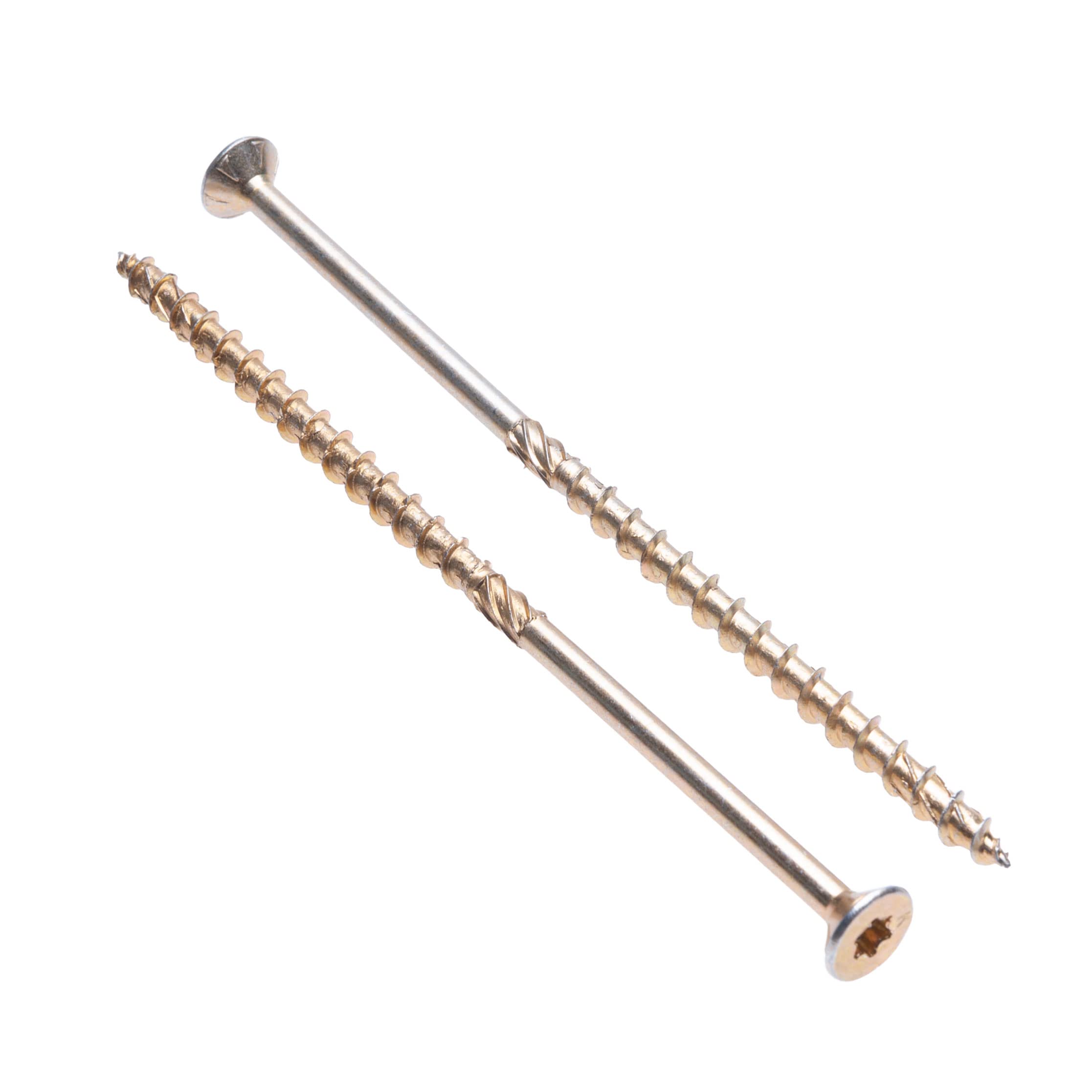 Wood Screws Flat Head 8 mm x 180 mm (Pack of 50) Self Tapping Extra Long Torx Deck Countersunk Screws for Woodworking Railway Decking Sleeper Timber Flange Joining Construction Heavy Duty Outdoor