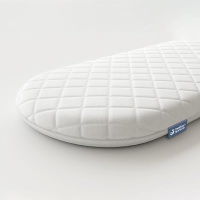 Mother Nurture Classic Foam Moses Basket Mattress 65x28x4cm