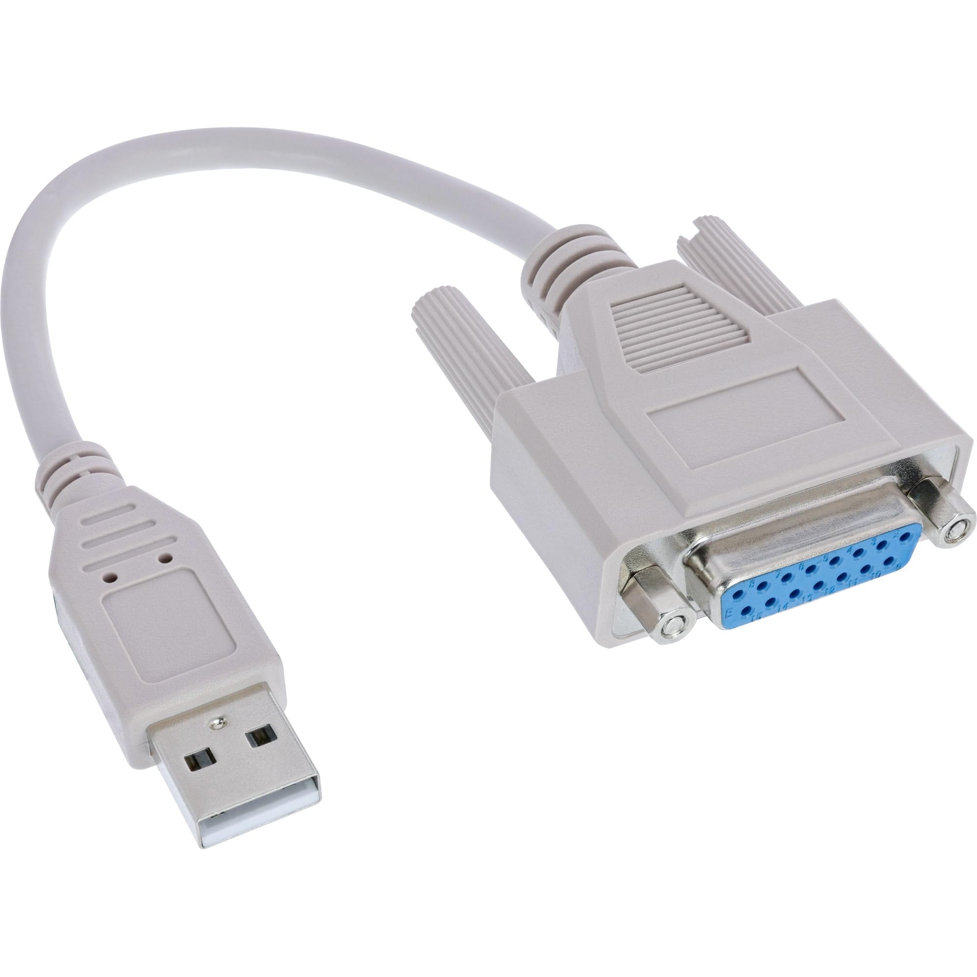 Intos USB Gameport Converter USB Gameport USB-A/S-DB15 / B