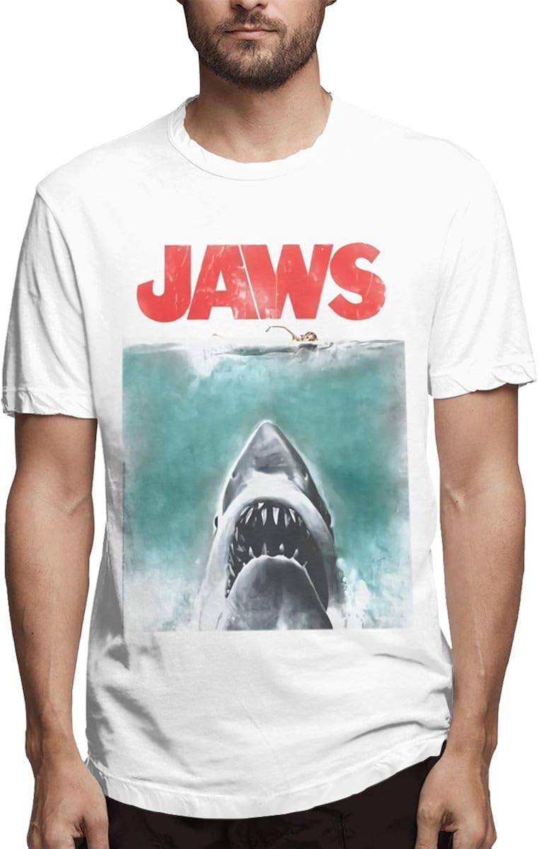 Jaws Shark Original Movie Poster T Shirt & Stickers