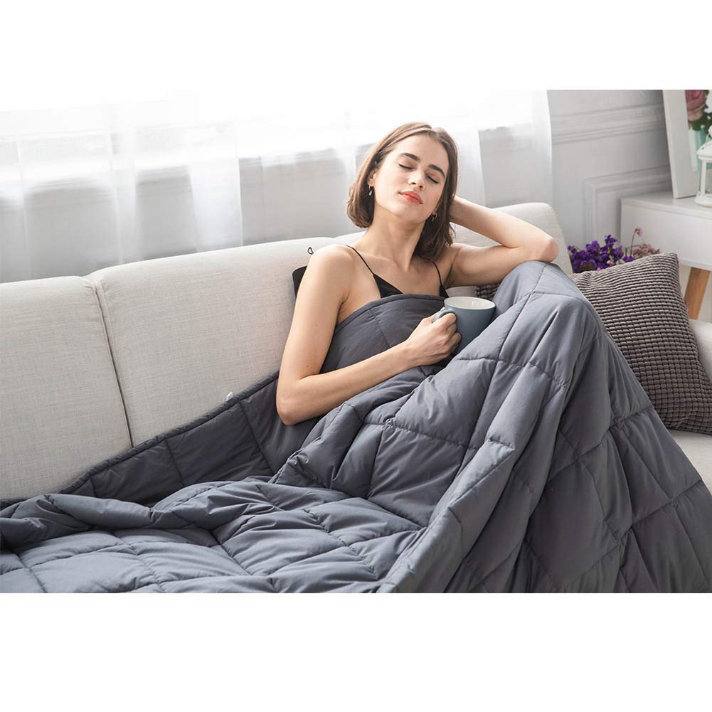 CuteKing Weighted Heavy Blanket 20lbs 60''x80'' Queen or Full Size for