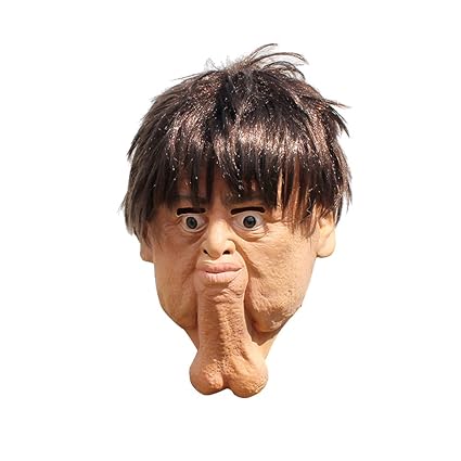 Halloween Party Baby Crying Latex Mask Haunted House Scary Cry Prop Funny New