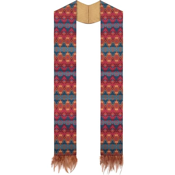 Native American Scarf Jgfou Multiplication Table Print Graduation