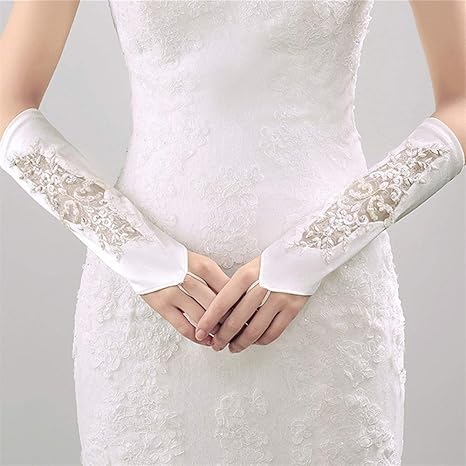 Vintage lace bridal gloves Clearance