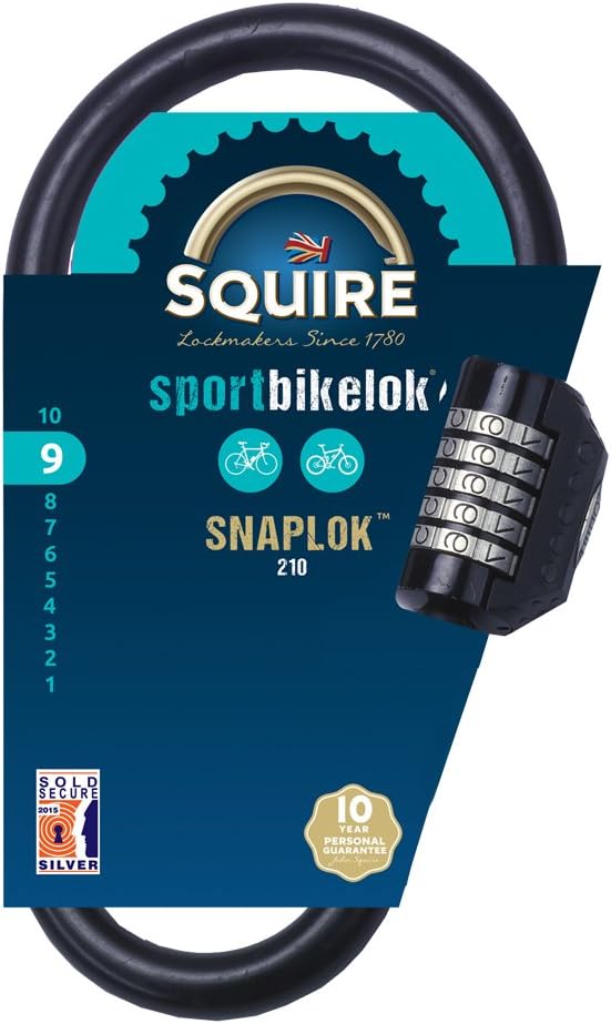squire snaplock bike lock