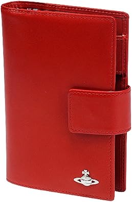 Amazon Co Jp ヴィヴィアンウエストウッド 国内正規品 ヴィンテージ Water Orb システム 手帳 本革 スケジュール帳 レディース メンズ レッド シューズ バッグ