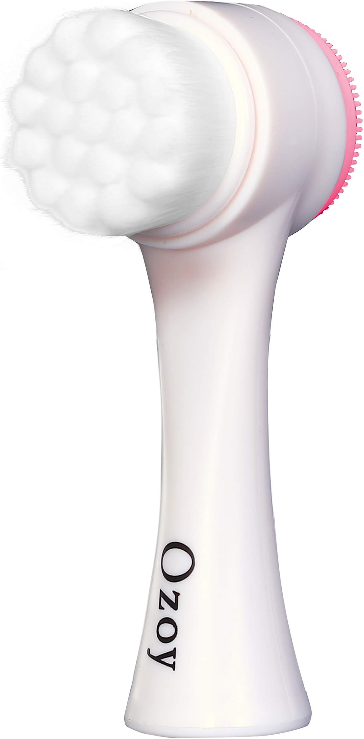 Owme 2 in 1 Face Brush for Cleansing and Exfoliating - Facial Cleaning Brush with Soft Bristles - Scrubber to Massage and Scrub Your Skin - Deep Pore Exfoliation, Wash Makeup, Massaging
