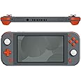 eXtremeRate Orange Replacement ABXY Home Capture Plus Minus Keys Dpad L R ZL ZR Trigger for Nintendo Switch Lite, Full Set Buttons Repair Kits with Tools for Nintendo Switch Lite