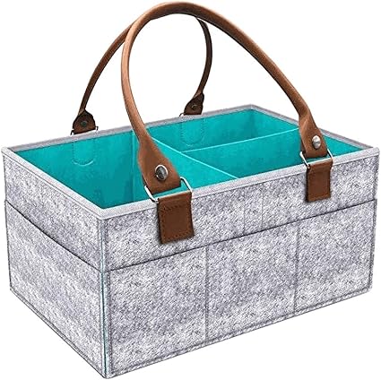 Amazon Radiya おむつストッカー オムツ収納ケース 尿布收纳 折りたたみ 収納ボックス ベビー用品 収納バッグ カゴ バスケット おもちゃ 小物入れ 出産祝い 出産準備 車載 旅行用 本 収納 オフィス ベビーカー小物 ベビー マタニティ 通販