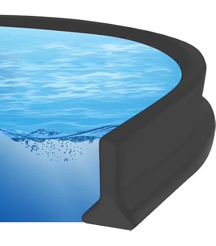 Sufanic 20inch Silicone Bathroom Shower Floor Threshold Water Dam Seal Strip ,Shower Dam Water Stopper Blocker Strip,Black Sufanic 20inch Silicone Bathroom Shower Floor Threshold Water Dam Seal Strip ,Shower Dam Water Stopper Blocker Strip,Black