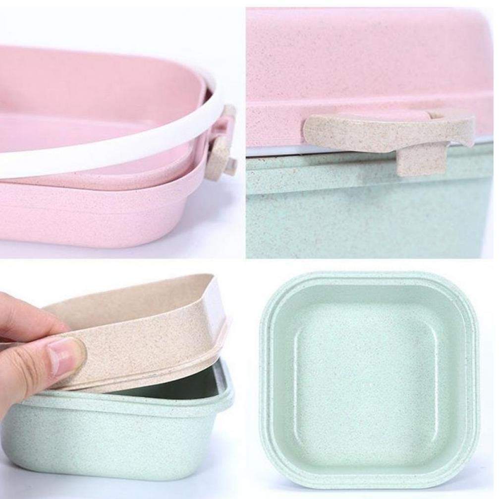 Lunch Box Bento Per Bambini Mellody - 1000ml Impermeabile Con Posate - Scuola E Picnic