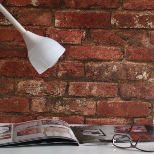 Lowry Brick' Super Realistic Brick Effect Wallpaper (Full Roll)