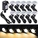 Yescom 10pc Deck Garden Mall Step Stair Landscape LED Lights Low Voltage IP65 Lamp w/Transformer