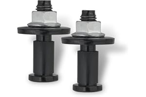 ZBGUN Pack-2 Car Tailgate Door Latch Bolt, Safety Seal Closure Lock Fixing Parts Accessories, Tailgate Lock Hook Replacement Number 11570162, Compatible with Chevrolet Cadillac Hummer (Black)