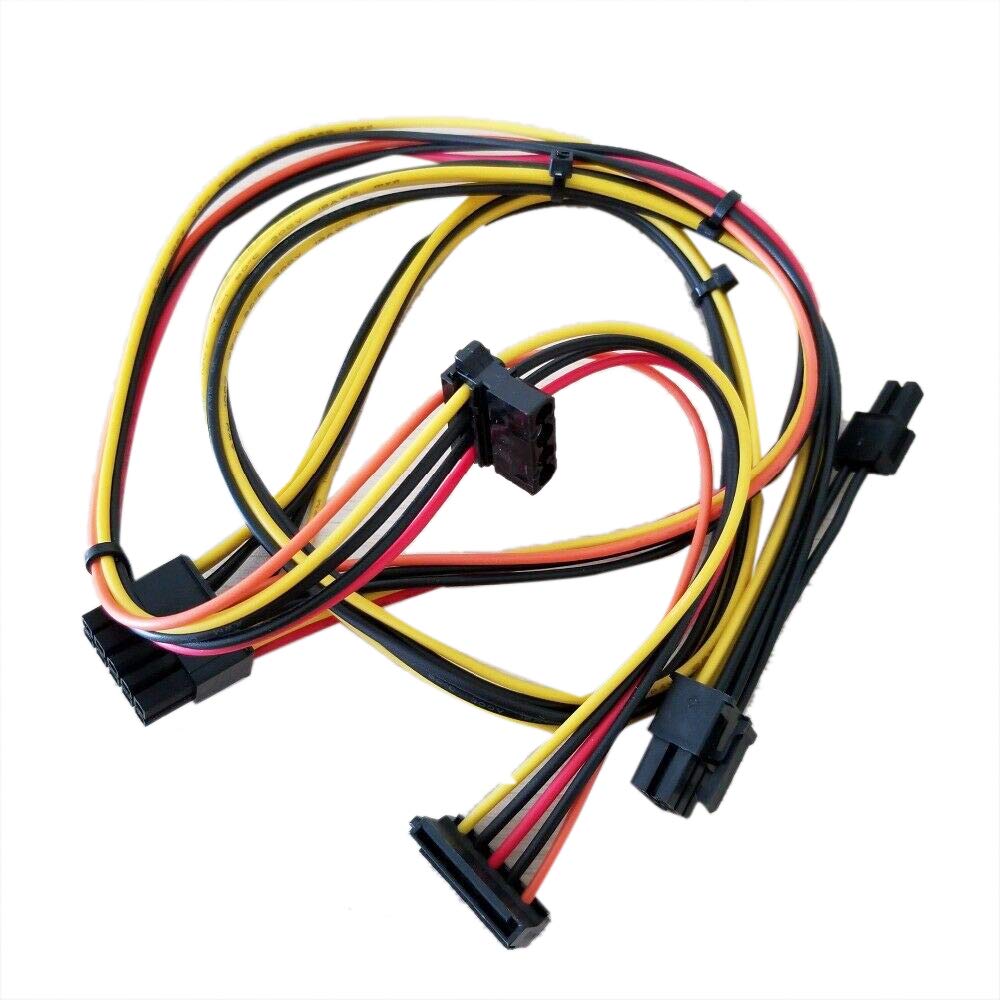 Gintai IDE Molex Cable for HP DL380G6 10-pin to PCIe 8-pin + SATA + 4-pin