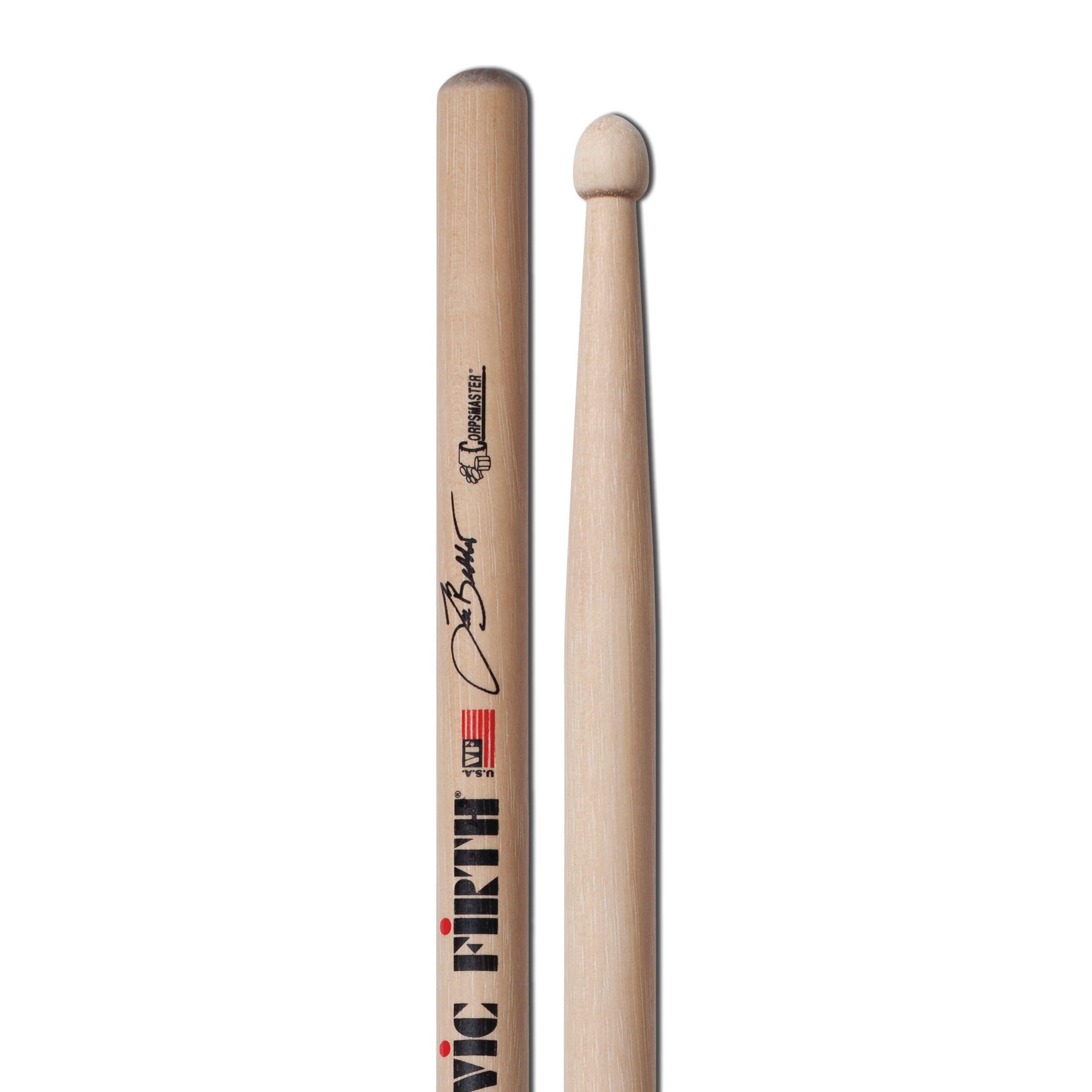 Vic FIrth - Corpsmaster® Signature Series Snare Drumsticks - Lee Beddis - Wood Tip — image 1