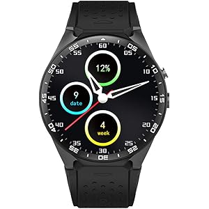 Zwbfu KINGWEAR KW88 Pro 3G SmartWatch Phone 1.39 Pulgadas ...