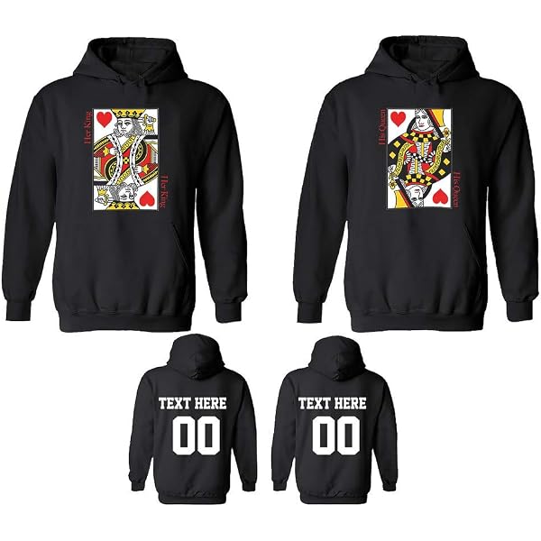 CRAZYDAISYWORLD "To Infinity And Beyond" Couple Hoodie - Customized Matching Sweatshirts