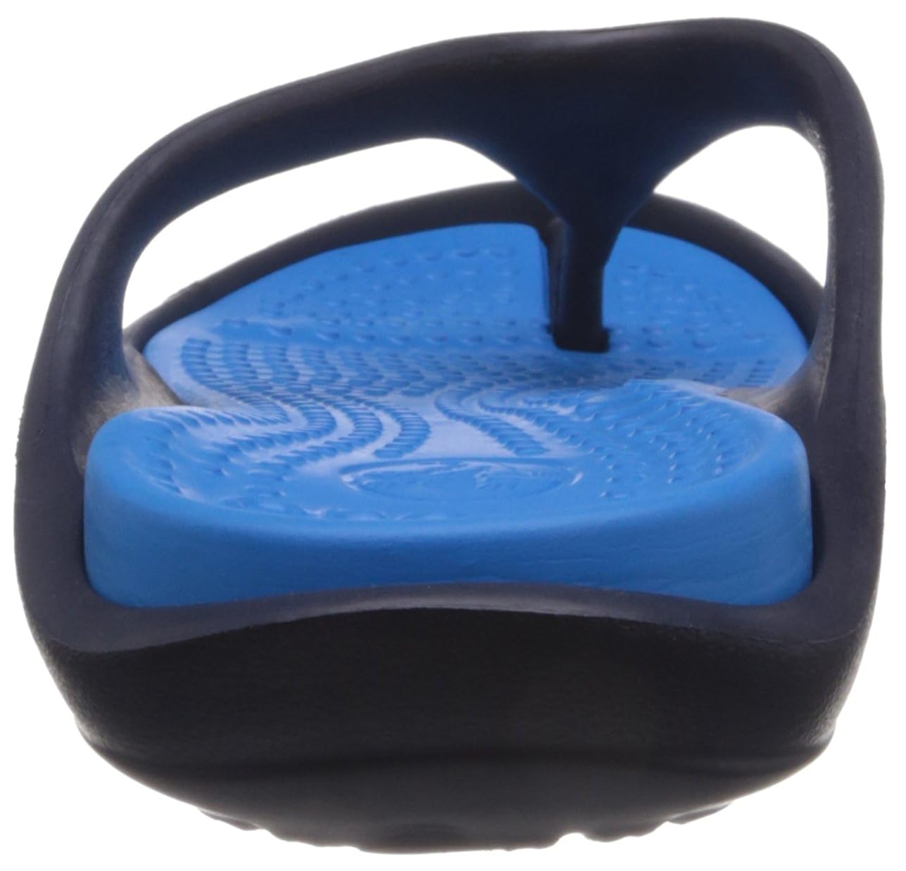 crocs unisex athens ii navy ocean flip flops and house slippers