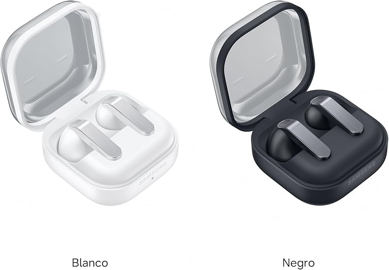 Galaxy Buds4, Auriculares Bluetooth, Audio 240bit/96 kHz, Cancelación de Ruido Adaptativa, Agente IA de Voz, Garantía del Fabricante 3 Años+1 Año Extra, Blanco (Versión Española)