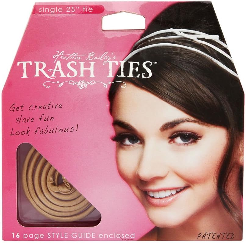 Trash Ties Single 25" Tie Gold Digger (Gold)