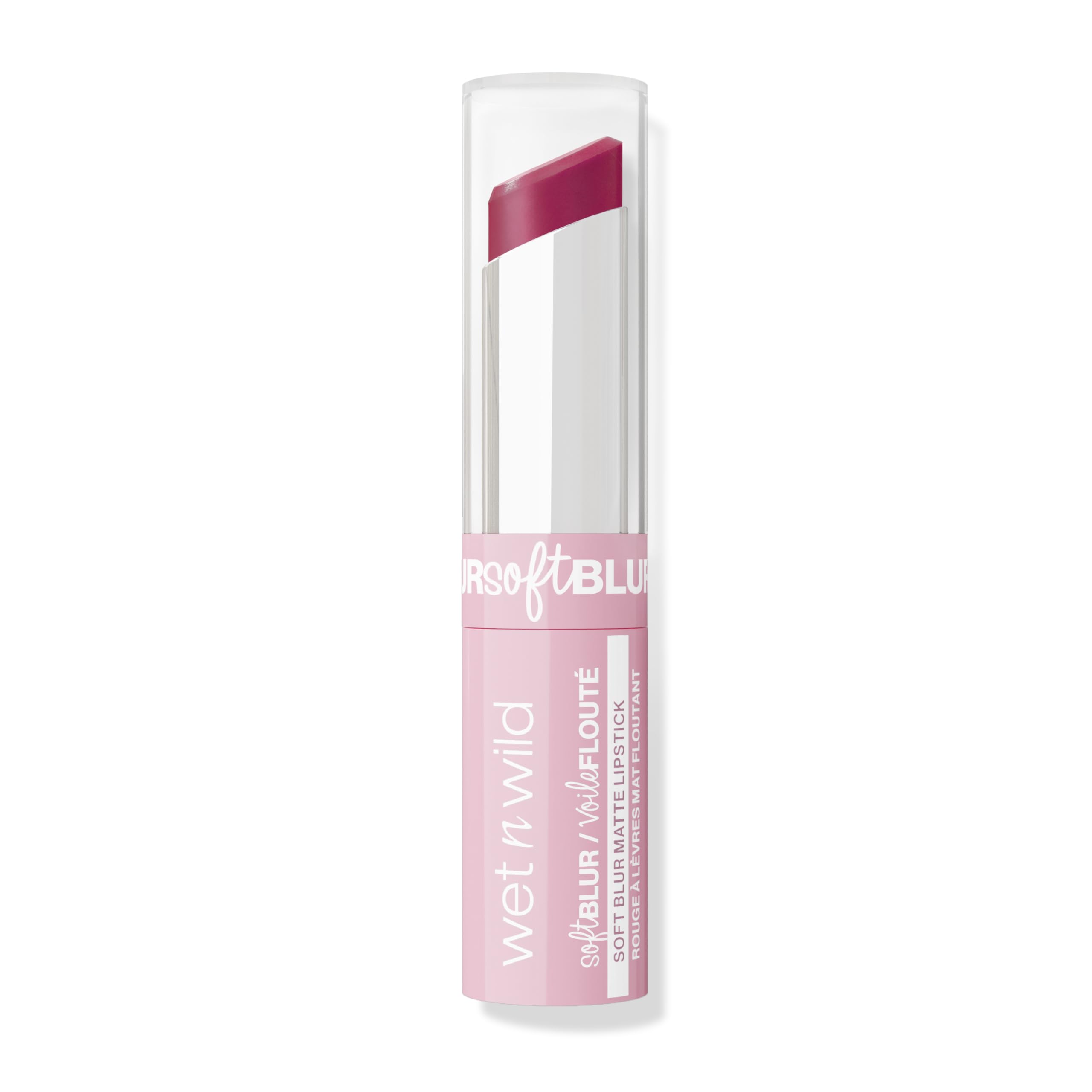 Wet n Wild Cloud Pout Soft Blur Matte Lipstick, Matte Lipstick with Non-Drying and Long-Lasting Formula, Lightweight and Moisturizing, Homecoming Queen