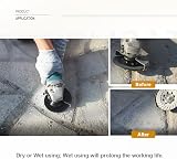 SHDIATOOL 115mm Diamond Grinding Cup Wheel Turbo Row for Concrete Masonry view 4