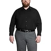 Van Heusen Men's Big Fit Poplin Dress Shirt (Big & Tall)