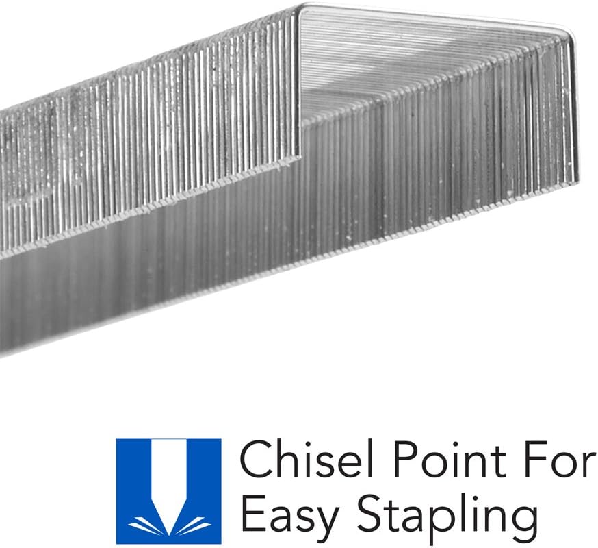 Swingline Staples, Standard, 1/4 inches Length, 210/Strip, 5000/Box, 1 Box (35108) : General Purpose Staples : Office Products