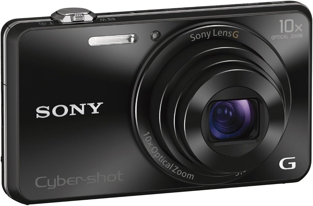 Amazon Com Sony Dscwx2 B 18 2 Mp Digital Camera With 2 7 Inch Lcd Black Camera Photo