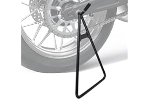 YTFRL Motorcycle Triangle Stand, Motorcycle Triangle Kickstand Rear Side Wheel Holder, Universal Heavy Duty Vehicle Kickstand
