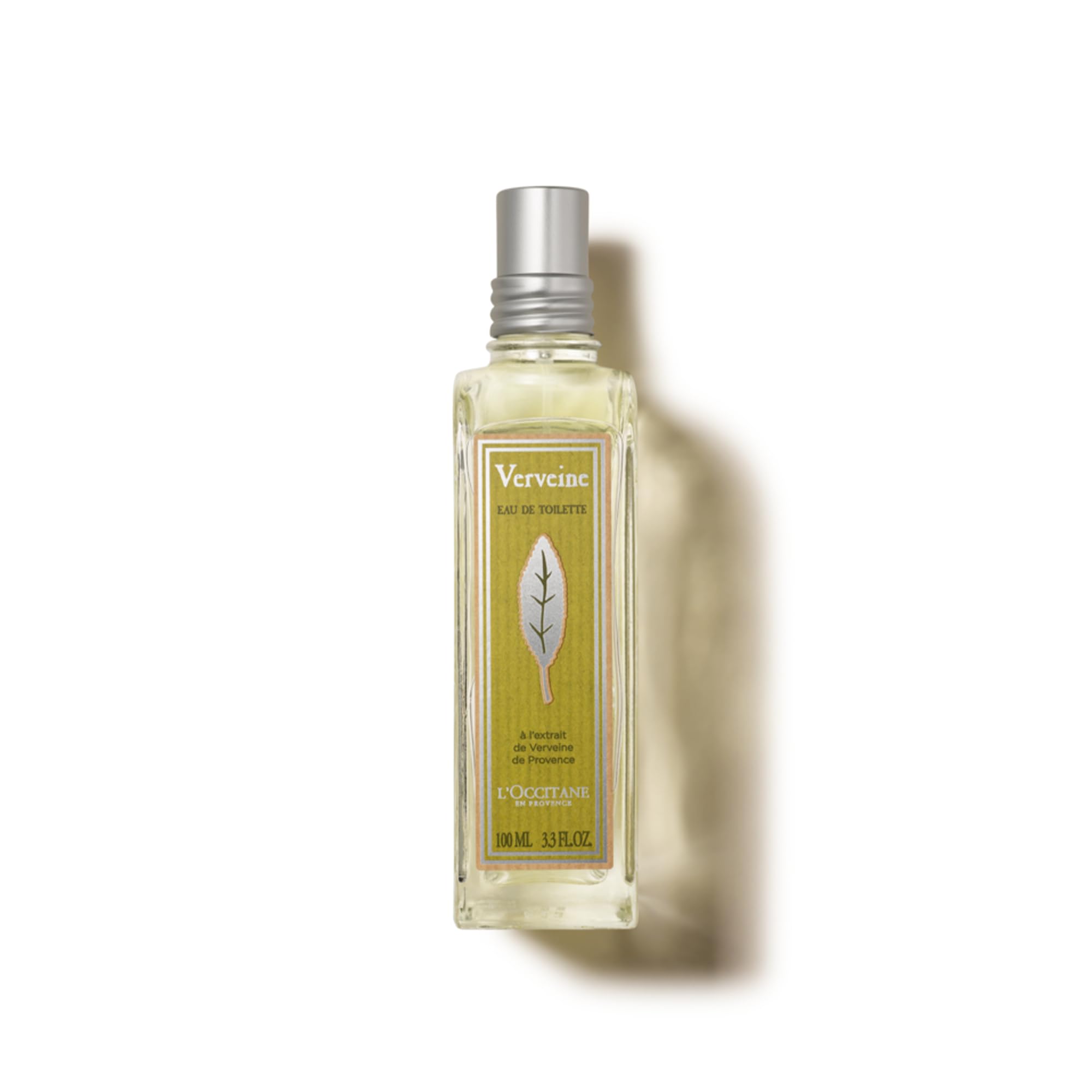 L'OCCITANE - Verbena (Verveine) Eau de Toilette - 100 ml - Zesty and refreshing fragrance - Made in France