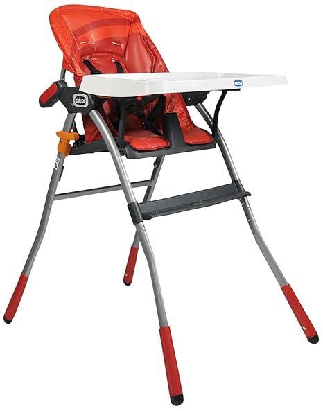 chicco high chair red