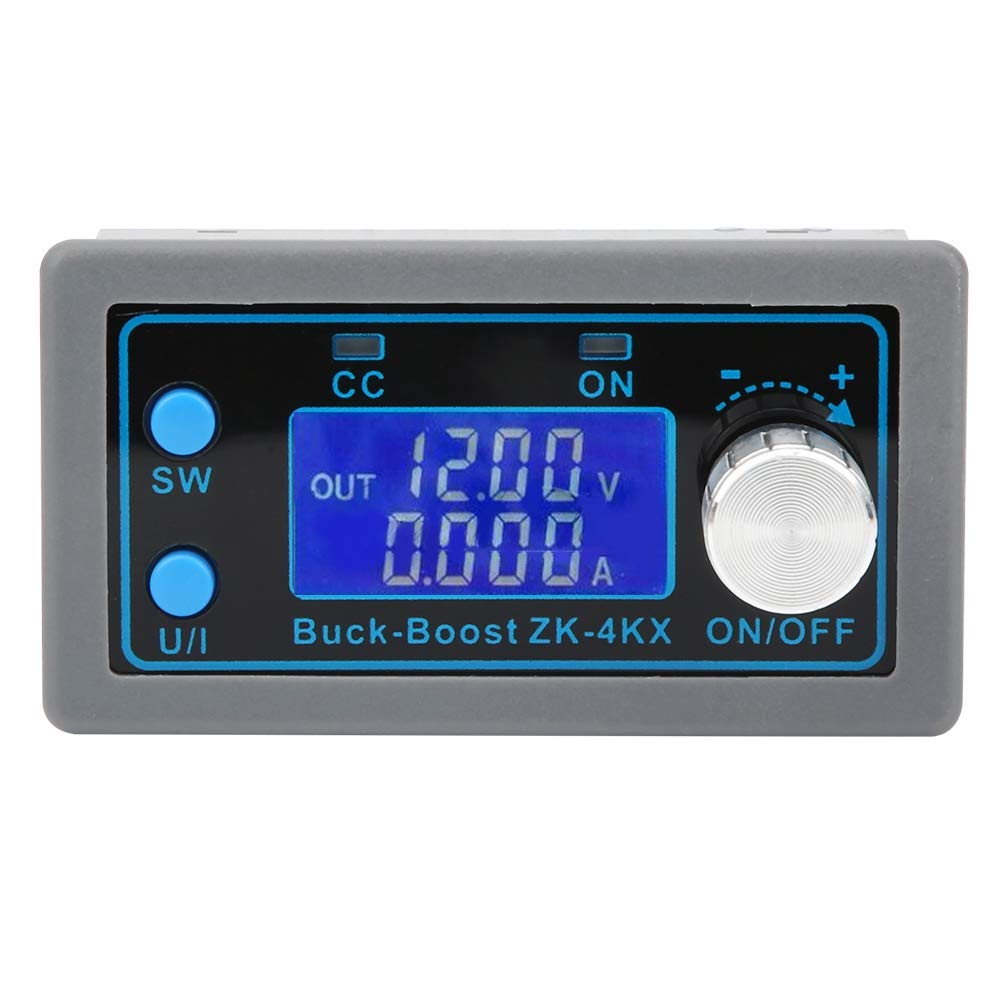 0.5‑30V 4A DC‑DC Buck‑Boost Converter Module CC‑CV Voltage Regulator Converter Electronic Components with Display LCD