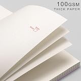 RETTACY A5 Notebook Wirebound 300 Pages 150 Sheets 100gsm Purple view 5