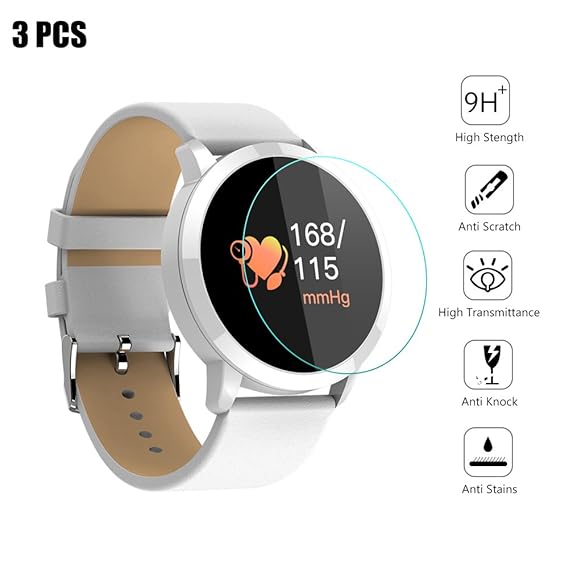 Amazon.com: Smartwatch Screen Protector Film 28mm,Universal ...